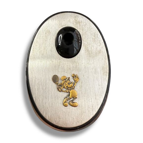 VTG Disney World Mickey Mouse Cast Member Metal Pen Holder AS IS - Picture 1 of 5